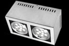 Карданный накладной Oxon 111.02 (под лампу 111мм с цок. GU10) потолочный светильник 328×174×160мм