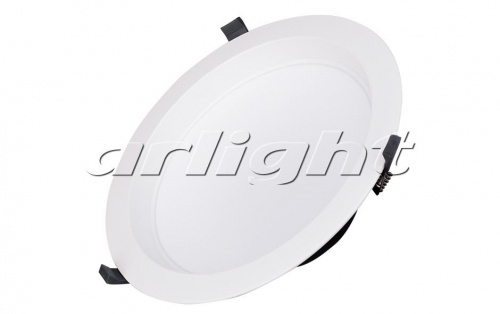 Встраиваемый LED светильник ARLIGHT Cyclone-40W IM-280WH White 280*94мм 3880lm 90°