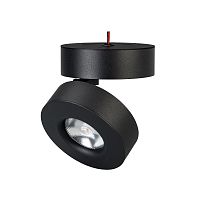 Накладной LED светильник ARLIGHT LGD-MONA-SURFACE 12W 24° Warm3000 D100*71мм 800lm (BK)