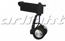 ARLIGHT 2TRA Трековый светильник  9W 1-фазный LGD-546BK черный, 110-240V 720Lm Day White LED 24град.