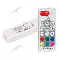 Контроллер RGB комплект с пультом Arlight ARL-MINI-RGB-3x4A (5-24V, RF ПДУ 18кн)