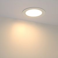 Встраиваемая LED панель ARLIGHT DL-142M-13W DayWhite 220V 142*13мм 1040lm круглая, белая